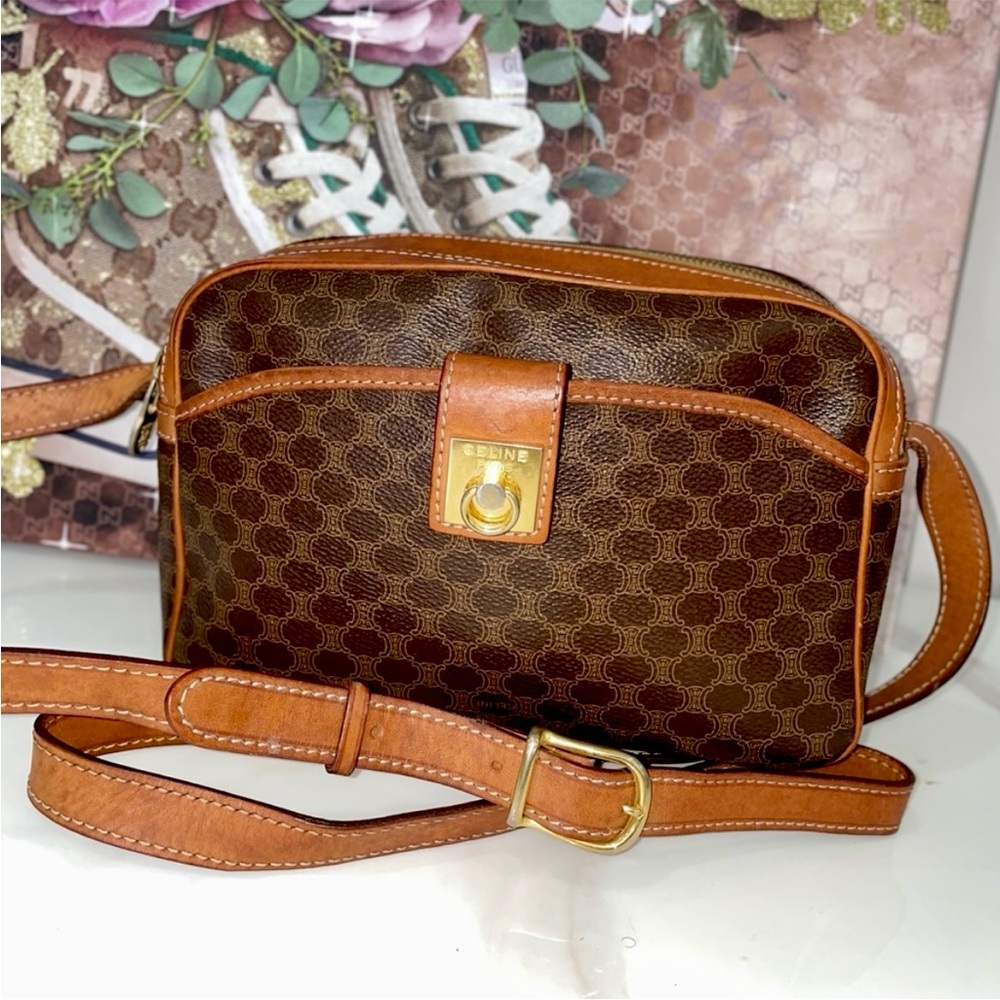 COPY - CELINE Vintage Macadam Crossbody Bag